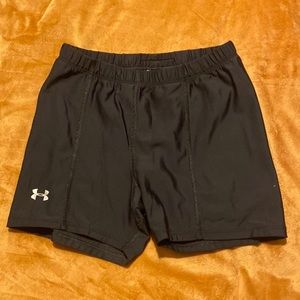 Under armor spandex workout shorts